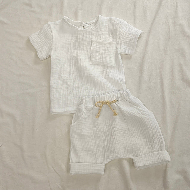 Linen Short Set
