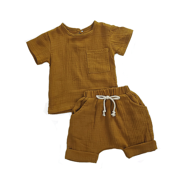 Linen Short Set