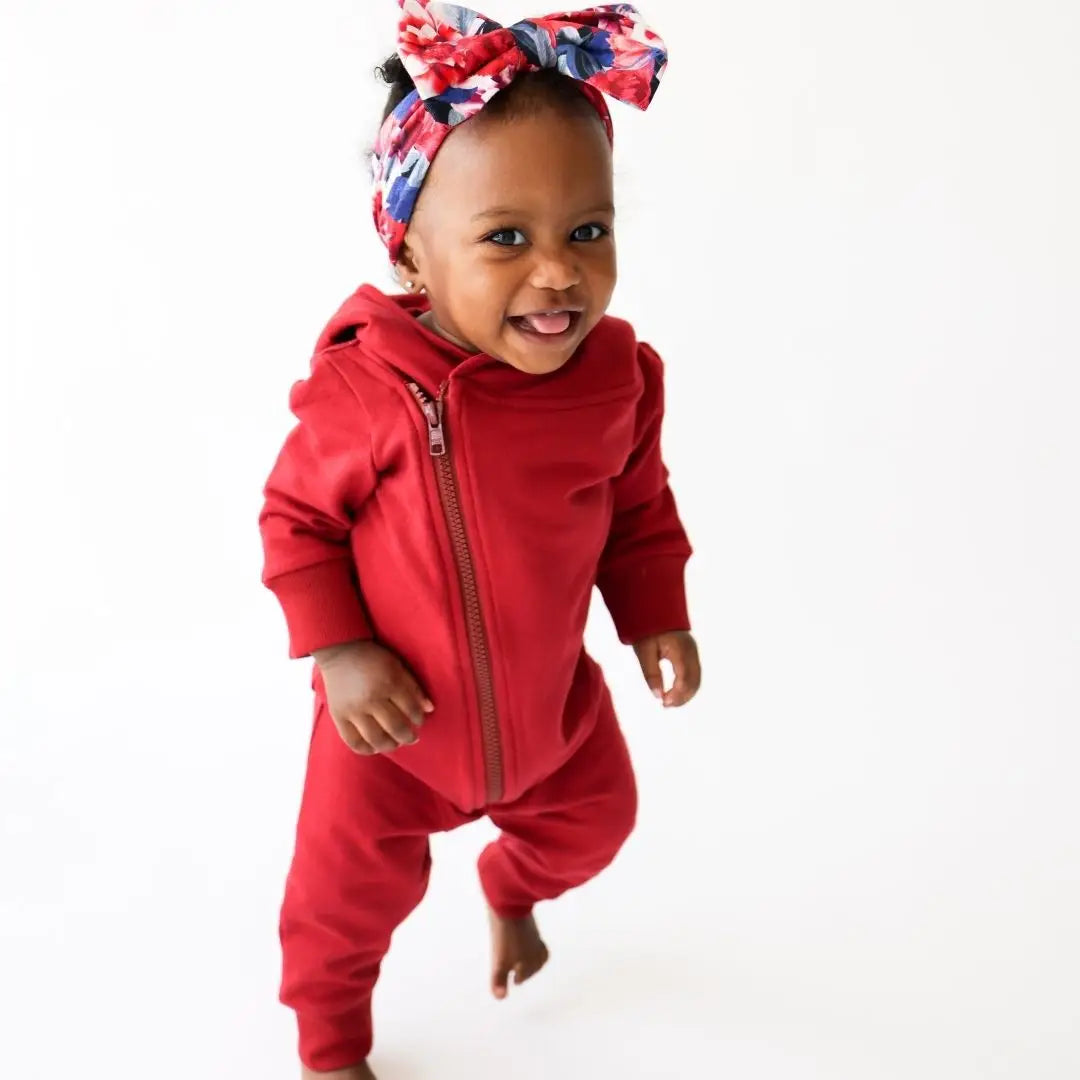 Asymmetrical Winter Romper
