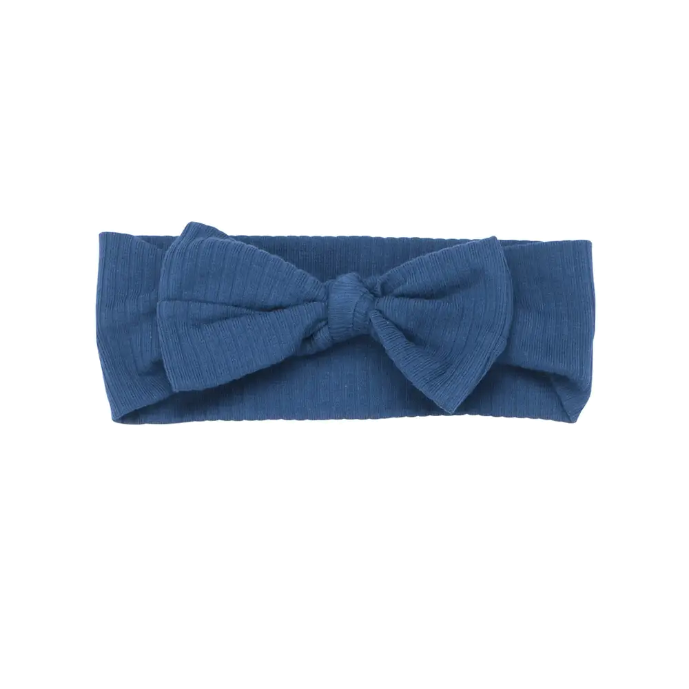 Knotted Baby Bow (Ribbed)