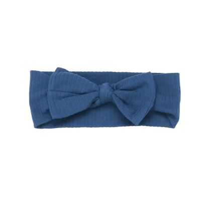 Knotted Baby Bow (Ribbed)