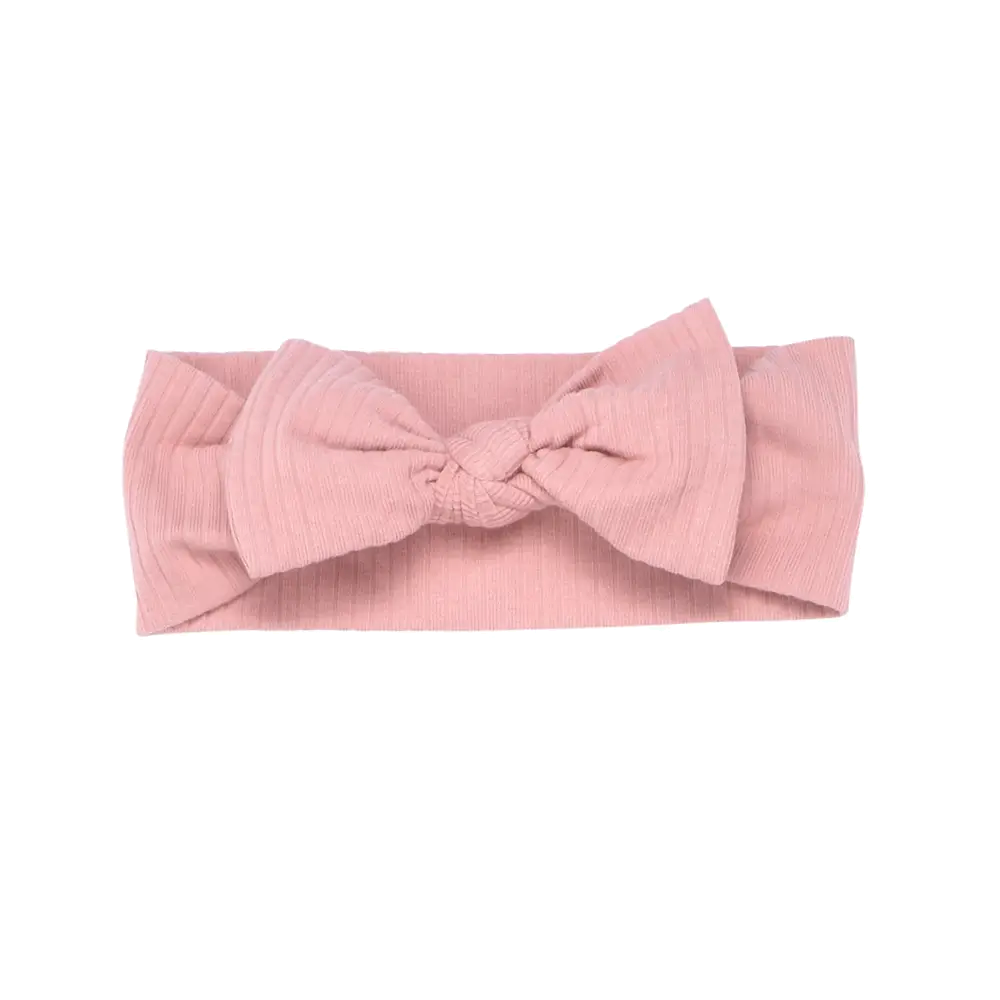Knotted Baby Bow (Ribbed)