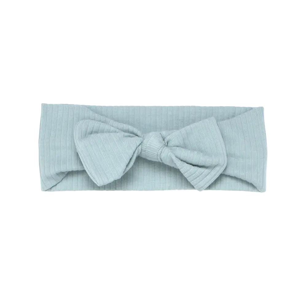 Knotted Baby Bow (Ribbed)