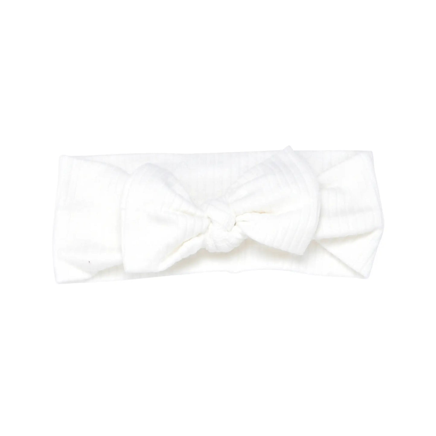 Knotted Baby Bow (Ribbed)
