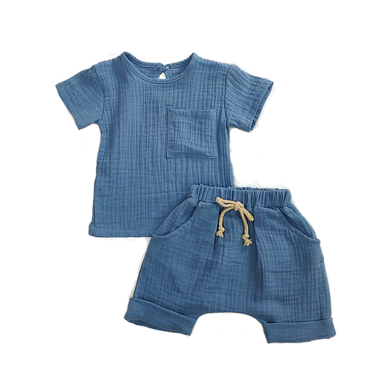 Linen Short Set