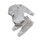 Long Sleeve Bodysuit Set (Ribbed)